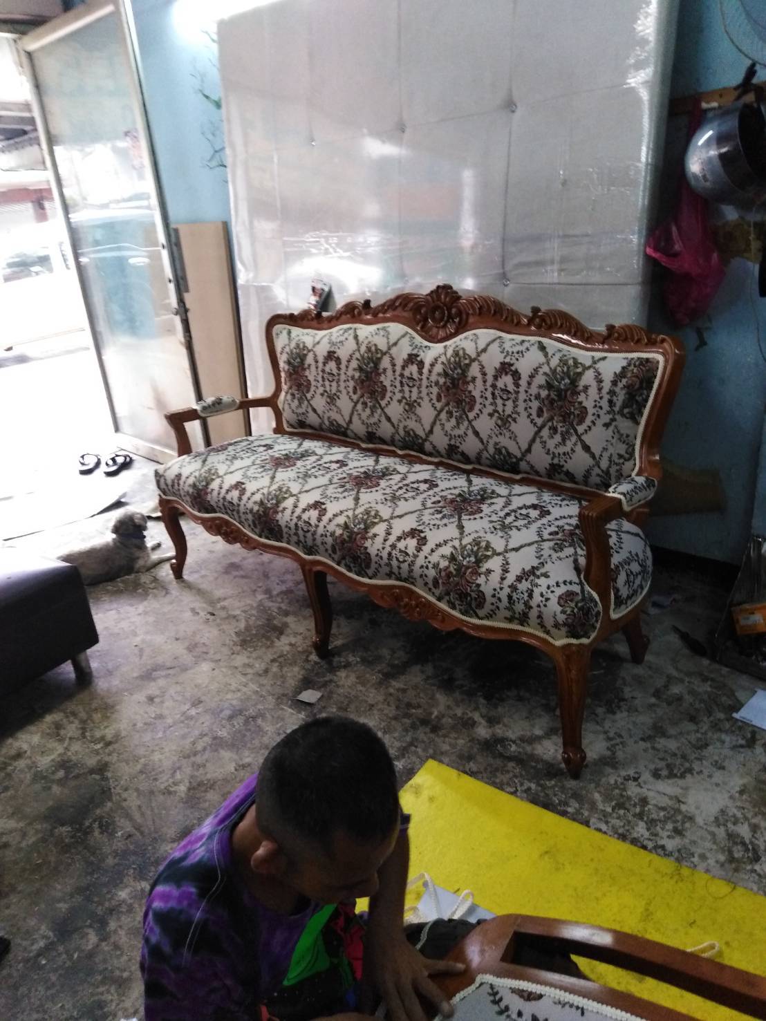 55 - https://sapmongkol.com | ทรัพย์มงคลเฟอร์นิเจอร์ บริการซ่อมโซฟา หนังแท้-หนังเทียม เบาะ เก้าอี้ทุกประเภท บุผนัง/หัวเตียง โซฟาหลุยส์ รับสั่งทำตามแบบ